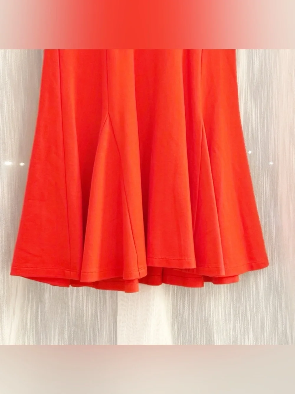 Kate Spade Broome Street Red Dress Small Red/Orange